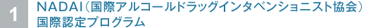 NADAI（国際アルコールドラッグインタベンショニスト協会）国際認定プログラム
